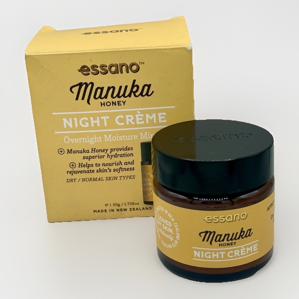 Essano Manuka Honey Night Creme, Overnight Moisture Miracle 1.70 fl oz